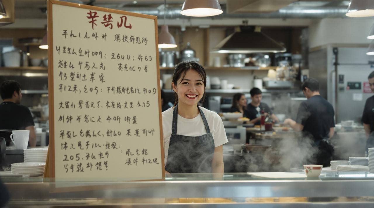 高校食堂阿姨手写英文菜单走红 - 曝黑料 高校食堂阿姨手写英文菜单走红